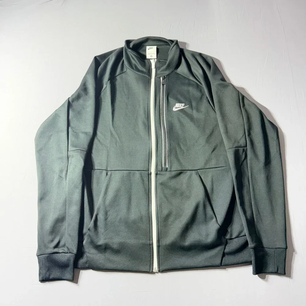 Nike Mens Sportswear Full Zip Track Jacket Black Large‎ DQ4074-071